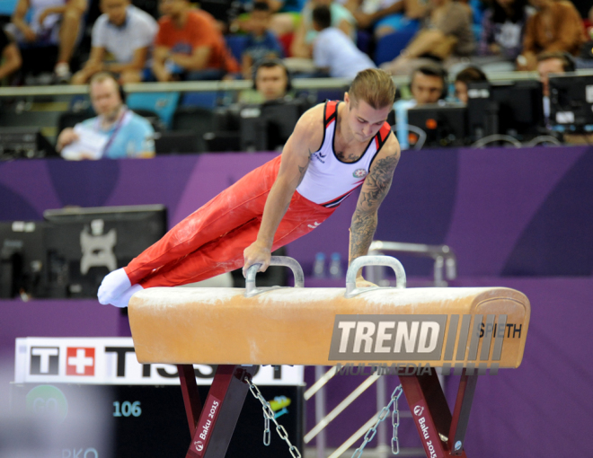 Bakı 2015: Azərbaycan gimnastı gümüş medal qazandı. Azərbaycan, 20 iyun 2015